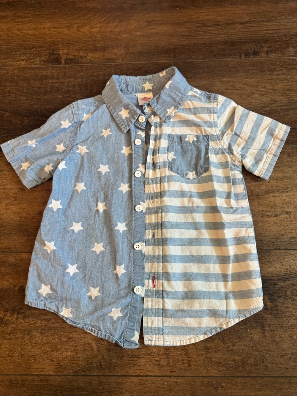 Patriotic 4th of July shirt size 4t